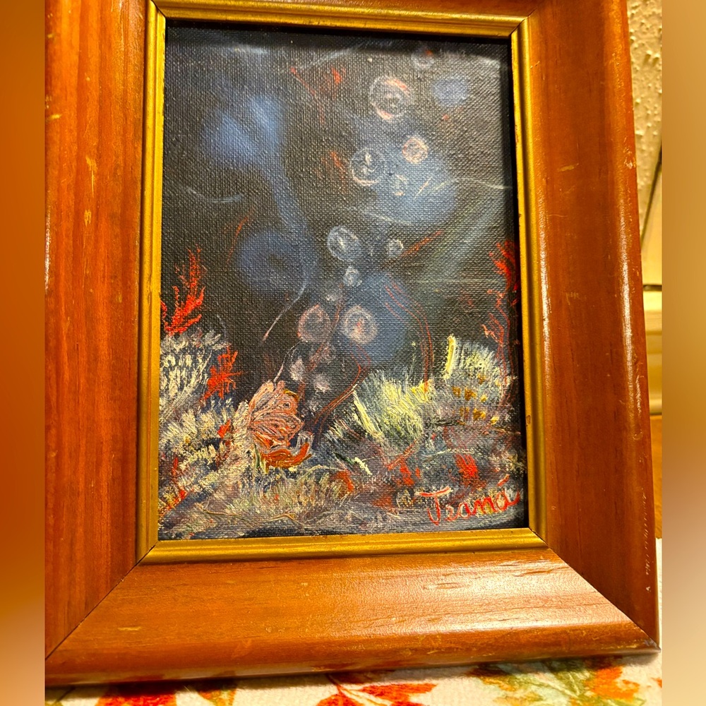 One of a Kind Out Painting Under the Sea
